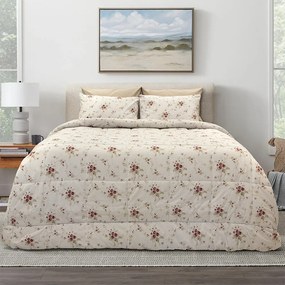 LINO ΣΕΤ ΣΕΝΤΟΝΙΑ ROSALIE RED 240X260
