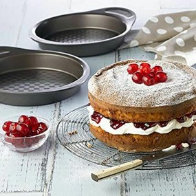 Φόρμα για Κέικ Pyrex Καφέ Μαύρο Μέταλλο