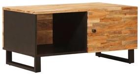 vidaXL Τραπεζάκι σαλονιού Καφέ 88 x 52 x 12 εκ Στερεό ξύλο μάνγκο