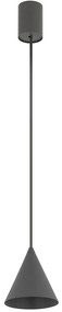 Φωτιστικό Οροφής Zenith XS 11454 11x130cm 10W 1xGU10 Grey Nowodvorski