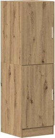 vidaXL Ντουλάπι Κουζίνας Αρτισιανή Δρυς 38x41,5x131,5 εκ. Επεξεργ.Ξύλο