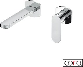 Cora Mist Chrome 3518 – Εντοιχιζόμενη μπαταρία νιπτήρα