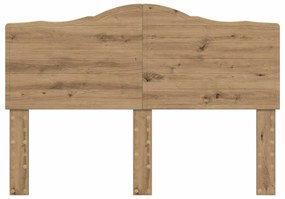 vidaXL Κεφαλάρι με κεφαλάρι Artisan Oak 150 cm Επεξεργασμένο ξύλο