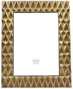 Κορνίζα Deneb 031141 13x18cm Gold Γυαλί,Polyresin
