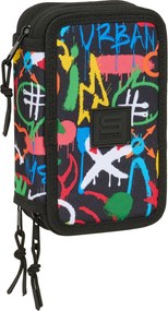 Κασετίνα Safta Colors 12,5 x 19,5 x 5,5 cm 37 Τεμάχια