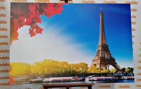 Εικόνα φθινοπωρινό Παρίσι - 120x80