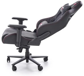 ΚΑΡΕΚΛΑ ΓΡΑΦΕΙΟΥ / GAMER CHARLIE ΜΑΥΡΗ 74-77x70x129-135cm