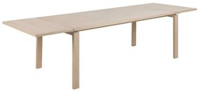 Τραπέζι Oakland K101, Ελαφριά δρυς, 75x100x200cm, 57 kg, Επιμήκυνση, Ινοσανίδες μέσης πυκνότητας, Φυσικό ξύλο καπλαμά, Ξύλο, Ξύλο: Δρυς | Epipla1.gr