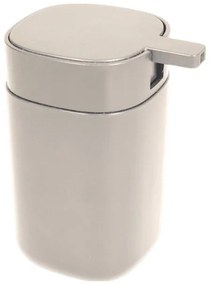 Θήκες κρεμοσάπουνου Dispenser πλαστικές σε σετ 5Χ Μπεζ (ΔΩΡΟ Κρεμάστρα μπάνιου αυτοκόλλητη)