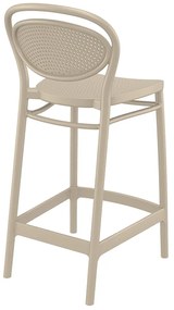 ΣΚΑΜΠΟ ΜΑΡΣΕΛ 65εκ.DOVE GREY ΠΟΛ/ΝΙΟΥ 44Χ50Χ96εκ. 44Χ50Χ96εκ. (Σετ 4 ΤΕΜ)