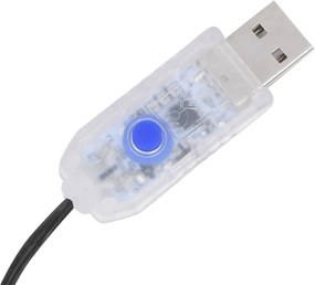 vidaXL Χριστουγεννιάτικα Λαμπάκια Χταπόδι 150 LED Πολύχρωμα 150 εκ.