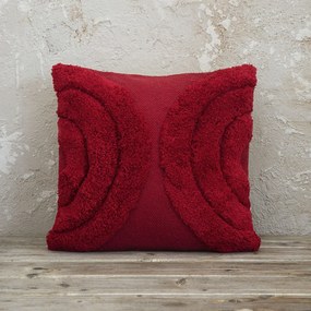 Διακοσμητικό Μαξιλάρι (45x45) Nima Deco Hanna Red