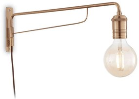 Φωτιστικό Τοίχου-Απλίκα Triumph 160214 4x16x62,5cm 1xE27 60W Gold Ideal Lux