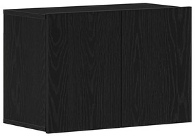 vidaXL Έπιπλο Τηλεόρασης Μαύρο Δρυς 60x30x41 εκ. από Τεχνητό Ξύλο