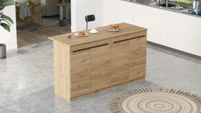 Τραπέζι Κουζίνας Δρυς IGRI 160x60x90