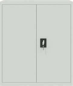 vidaXL Αρχειοθήκη Αν. Γκρι 90 x 40 x 105 εκ. Ατσάλινη