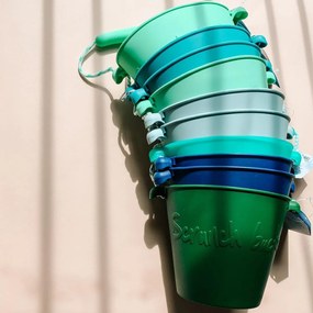 Κουβαδάκι Scrunch από ανακυκλώσιμη σιλικόνη Cherry Red