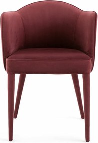 Πολυθρόνα τραπεζαρίας από βελούδο, Leos