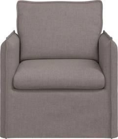 vidaXL Καναπές Taupe 75 x 82 x 85 εκ ύφασμα