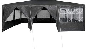 vidaXL Σκηνή Πάρτυ Ανθρακί 600 x 400 x 266 εκ Πολυαιθυλένιο