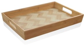 Δίσκος Σερβιρίσματος 280TMA3210 33x23x4cm Natural Hermia Bamboo