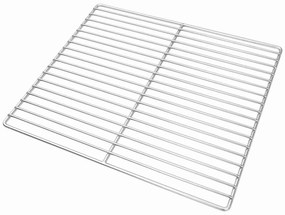 VidaXL Σχάρα ψησίματος 40 x 35 εκ. Ανοξείδωτο Ατσάλι Ασημί