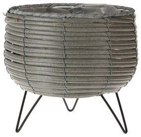 Κασπώ Με Βάση (Φ20.5x19.5) K-M Light Grey 430000710