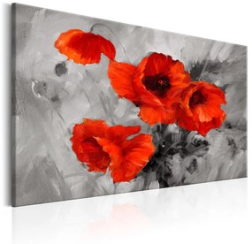 Πίνακας - Steel Poppies  120x80