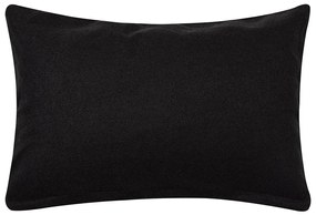 Διακοσμητική Μαξιλαροθήκη (30x50) Silk Fashion A803 Μαύρο