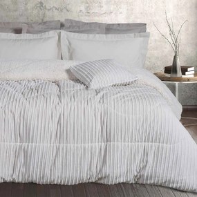 Κουβερτοπάπλωμα Μονό (160x220) Das Home Sherpa 1178 Ecru