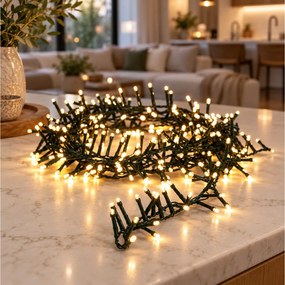 800 LED Φωτάκια - 16 Μέτρα - Χρονοδιακόπτης - Θερμό Λευκό