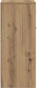vidaXL Ντουλάπι Μπάνιου Αρτισιανή Δρυς 60x33x80 εκ. Επεξ. Ξύλο