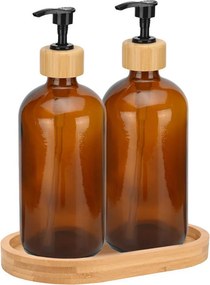 Δοχεία Υγρού Πιάτων Με Βάση (Σετ 3τμχ) Estia Bamboo Essentials 02-28800