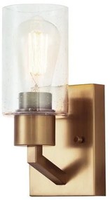 Απλίκα Φωτιστικό Τοίχου 1xE27 Deryn Elstead Lighting-KL-DERYN1-NBR-Ορείχαλκος KL-DERYN1-NBR