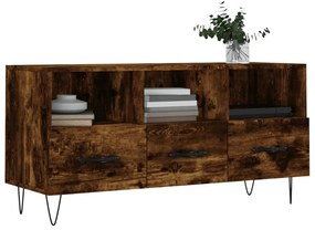 vidaXL Έπιπλο Τηλεόρασης Καπνιστή Δρυς 102 x 36 x 50 εκ. Επεξεργ. Ξύλο
