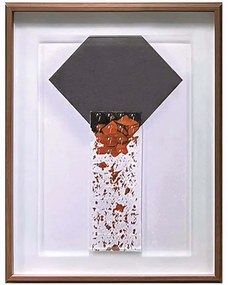 Κάδρο 3D Abstract 16-50036 41x51cm Multi Marhome Κάθετοι Πλαστικό, Γυαλί