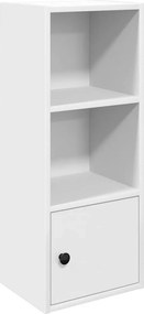 vidaXL Βιβλιοθήκη Λευκή 31x24x77 εκ. από Επεξεργασμένο Ξύλο