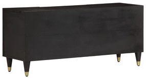 vidaXL Έπιπλο Τηλεόρασης 105 x 33 x 46 εκ. από Μασίφ Ξύλο Μάνγκο