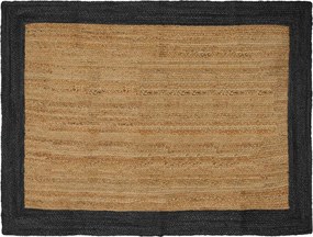 vidaXL Χαλιά χώρου Σκούρο Γκρι 120 x 170 cm Γιούτα