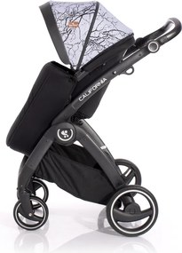 BABY STROLLER CALIFORNIA GREY MARBLE