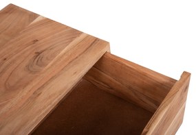 ΚΟΜΟΔΙΝΟ ALICIA ΑΠΟ ΜΑΣΙΦ ΞΥΛΟ ΑΚΑΚΙΑΣ HM8360.11 45x35x56Y εκ.