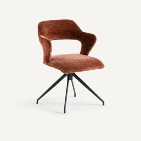 Περιστρεφόμενη καρέκλα τραπεζαρίας από βελούδο, Asyar