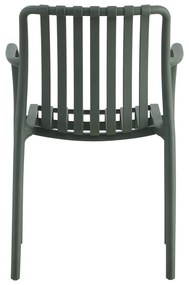 ΠΟΛΥΘΡΟΝΑ ΠΟΛΥΠΡΟΠΥΛΕΝΙΟΥ DARK OLIVE HM5940.07 45,5x56,5x80,5Υ εκ.