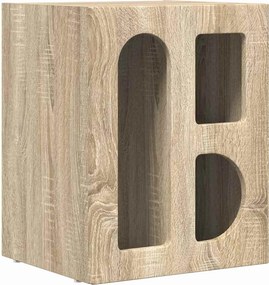 vidaXL Κομοδίνο ELST 2 τμχ. Δρύς Sonoma 40 x 35 x 50 εκ.