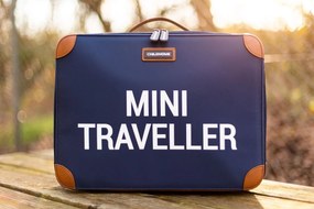 Παιδική Βαλίτσα Mini Traveller Navy White Childhome