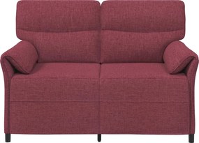 vidaXL Καναπές 100% πολυέστερ μεταλλικό πλαίσιο MDF, Κόντρα πλακέ