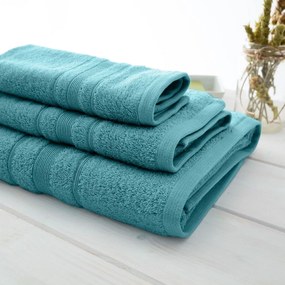 Πετσέτα Sithonia-516 Petrol Vesta Home Προσώπου 50x100cm 100% Cotton