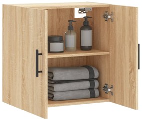 vidaXL Ντουλάπι Τοίχου Sonoma Δρυς 60x31x60 εκ. Επεξεργασμένο Ξύλο