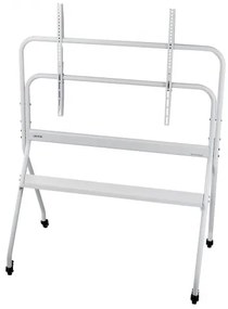 VEVOR Rolling TV Stand Mobile TV Cart Holds Up to 198 lbs for 35-100 In Screens