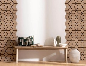 Ηχοαπορροφητική Επένδυση Τοίχου 3d Clint Atmosphera με διαστάσεις 56.5x1.6x69cm